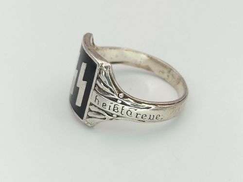 German WWII SS ring - Loyalty is my honour