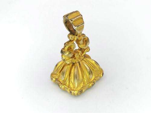 Antique Georgian fob seal pendant