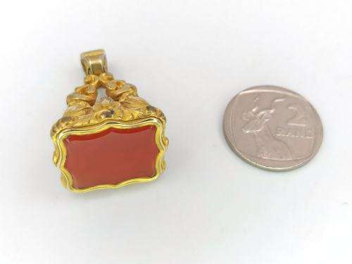 Antique Georgian fob seal pendant
