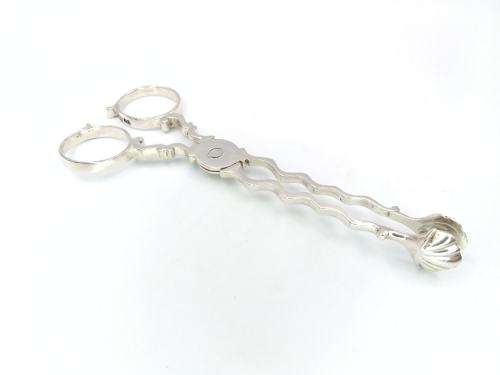 Victorian sterling silver sugar nips