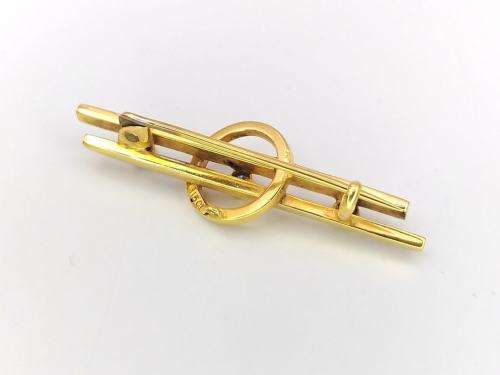 Exceptional Edwardian/Art Deco sapphire and diamond brooch