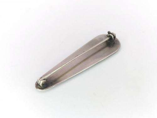 Sterling silver Modernist Margaret Richardson brooch