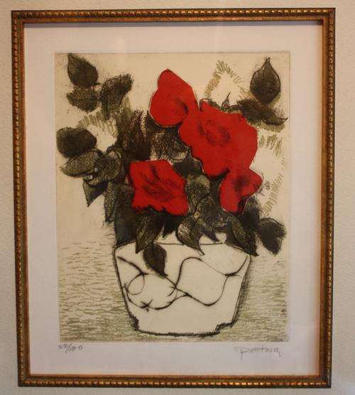 Douglas Portway etching with aquatint -Final listing!