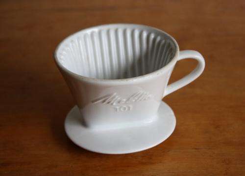 Melitta "101" porcelain filter funnel