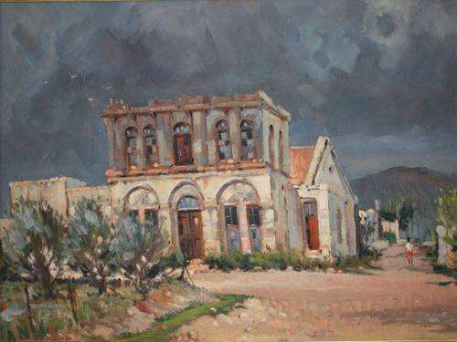 Philip Terblanche landscape- "Old prison, McGregor"