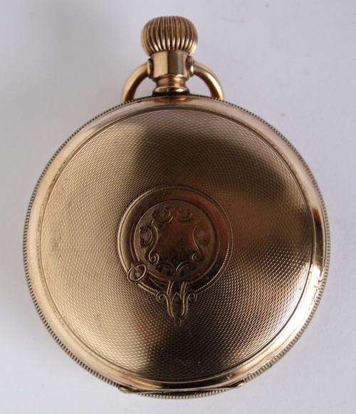 Elgin gold-filled pocket watch (keystone case)
