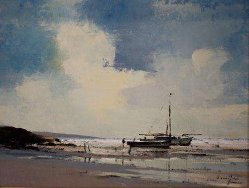Robert Domijan Seascape oil