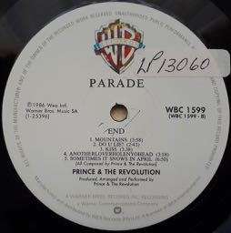 PRINCE & THE REVOLUTION - Parade