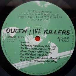 QUEEN - Live Killers (Double Album)