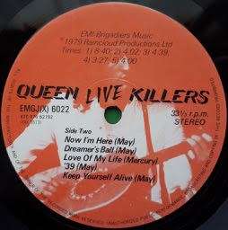 QUEEN - Live Killers (Double Album)