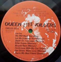 QUEEN - Live Killers (Double Album)