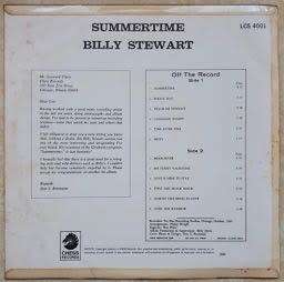 BILLY STEWART - Summertime (LP)