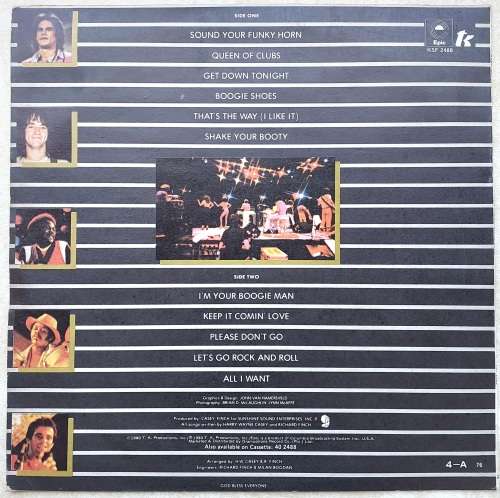 KC & THE SUNSHINE BAND - GREATEST HITS (ZIMBABWE PRESSING)