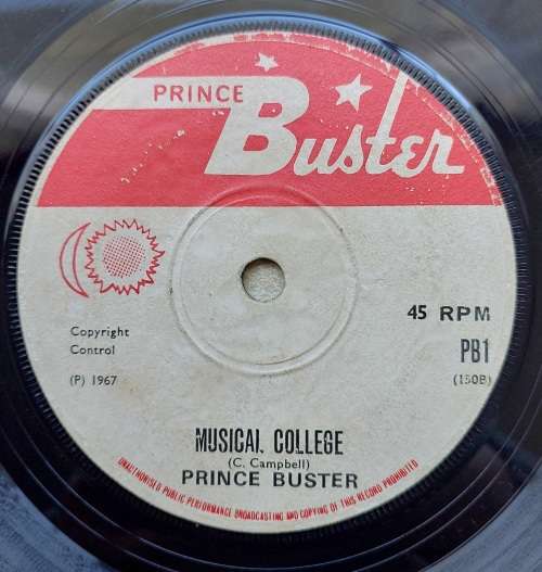 PRINCE BUSTER - BIG FIVE (Censored Version) Rocksteady Reggae/ SKA (7" Single)