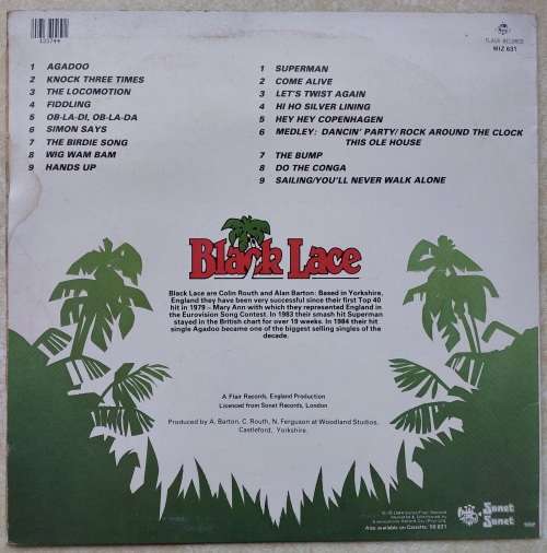 BLACK LACE - GET UP AND DANCE!