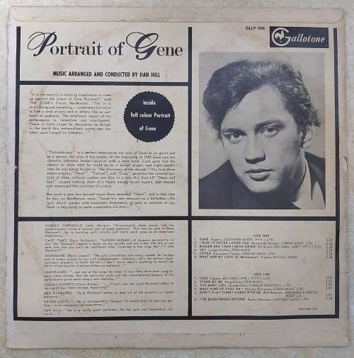 GENE ROCKWELL - PORTRAIT OF GENE