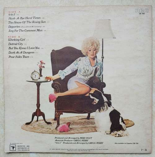 (RHODESIAN PRESSING) - DOLLY PARTON - 9 TO 5 AND ODD JOBS (GATEFOLD)
