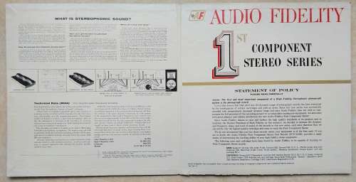 DEMONSTRATION AND SOUND EFFECTS RECORD - AUDIO FIDELITY STEREODISC (GATEFOLD)