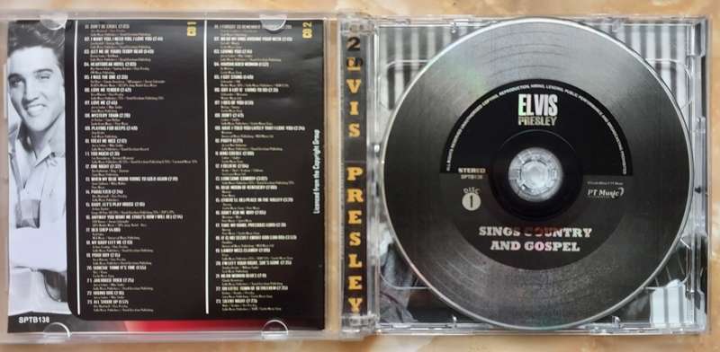 ELVIS PRESLEY - SINGS COUNTRY AND GOSPEL