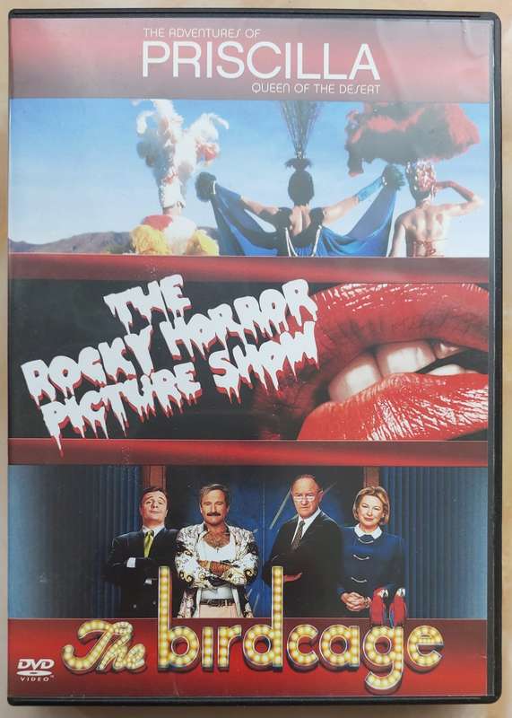 PRISCILLA QUEEN OF THE DESERT / THE ROCKY HORROR PICTURE SHOW / THE BIRDCAGE