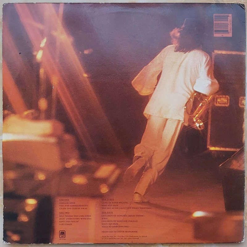 CHUCK MANGIONE - Live At The Hollywood Bowl (Double Album)