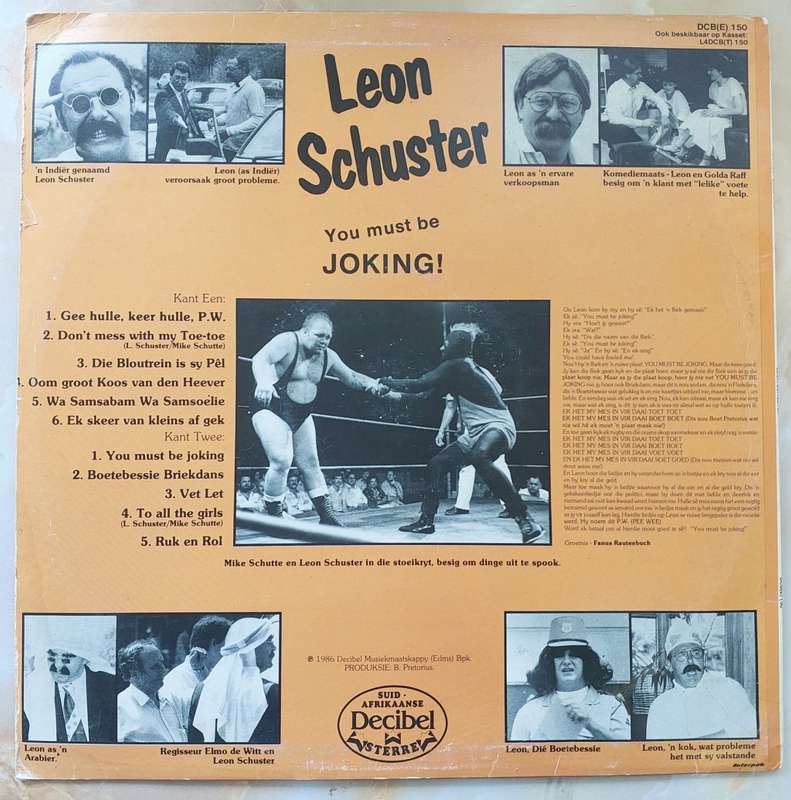 LEON SCHUSTER - You Must Be Joking