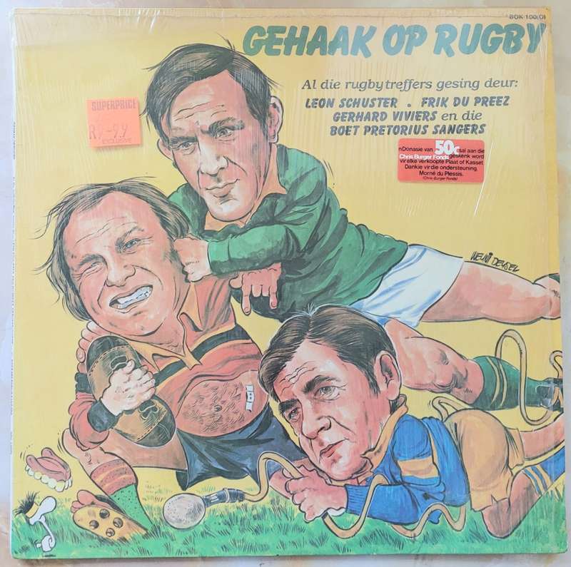 LEON SCHUSTER - Gehaak Op Rugby (Shrink Wrap - Opened)