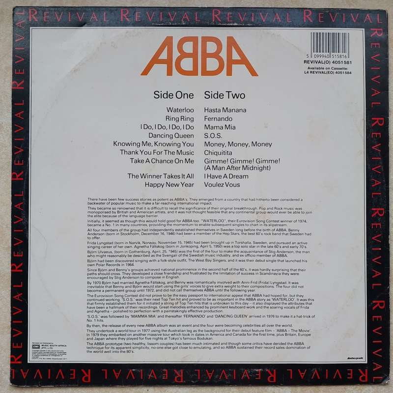ABBA - Revival