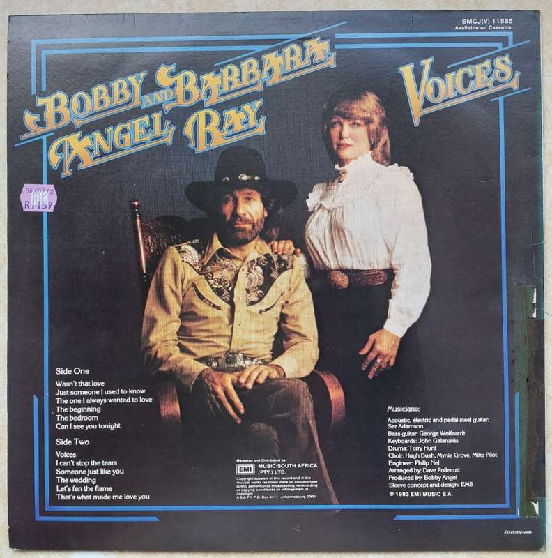 BOBBY ANGEL AND BARBARA RAY - Voices