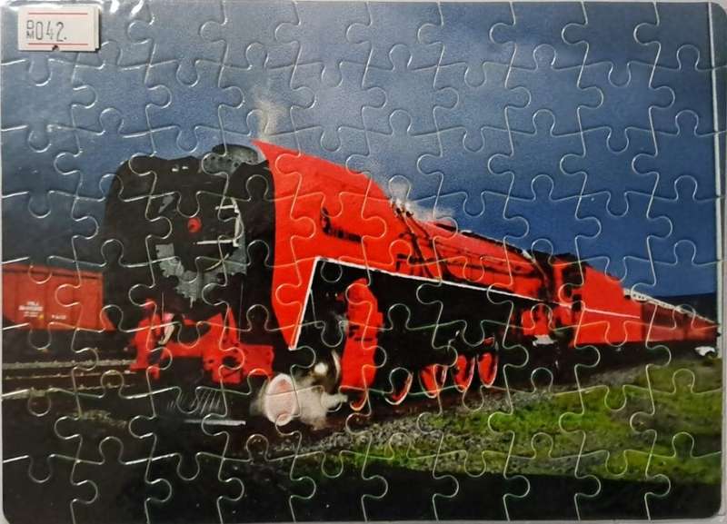 Trains 15F New Red Devil Puzzle 80 x piece. New. 204 mm x 146 mm x 1 mm