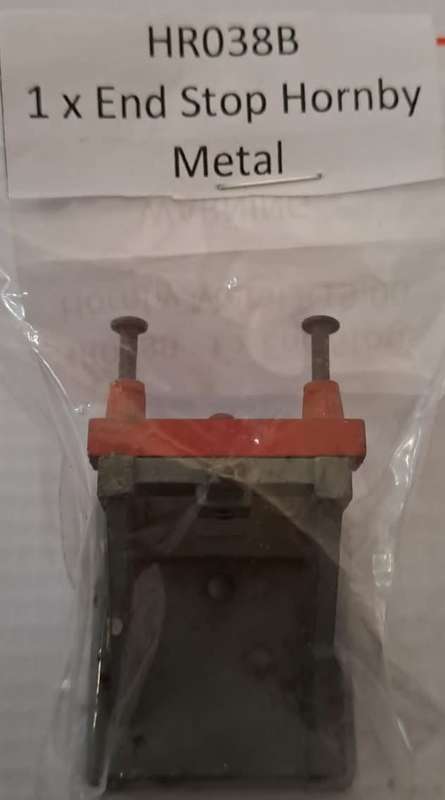 Model Trains 1:87 HO 1 x Hornby End stop metal.