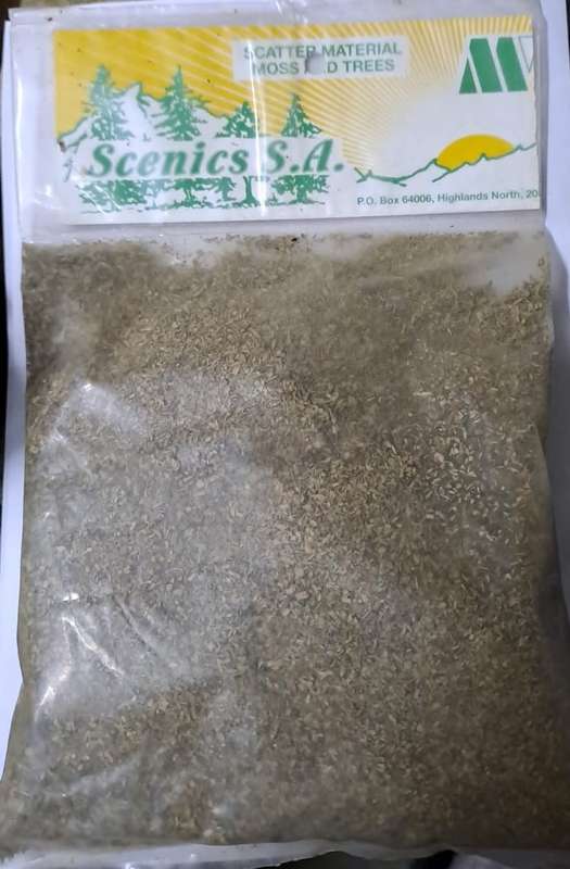 Model Trains HO 1 x Scatter Material - Medium - Autumn Green