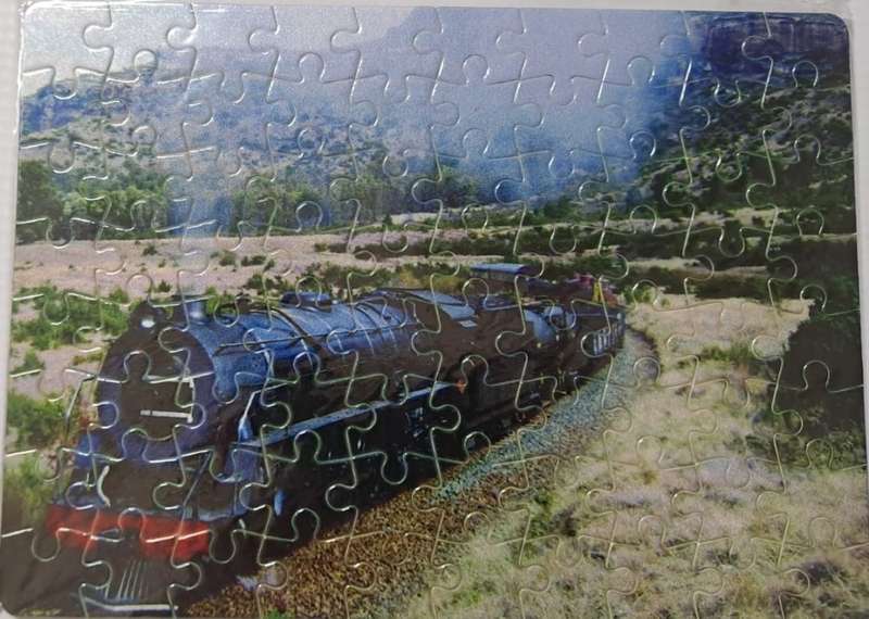 Trains Karoo Scene Puzzle 80 x piece. New. 204 mm x 146 mm x 1 mm
