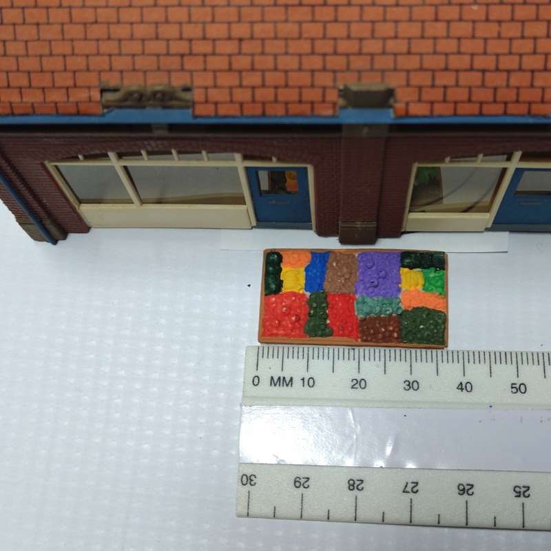 Model Trains HO 1 x Fruit 2 (x1) - 37mm x 20mm x 3mm