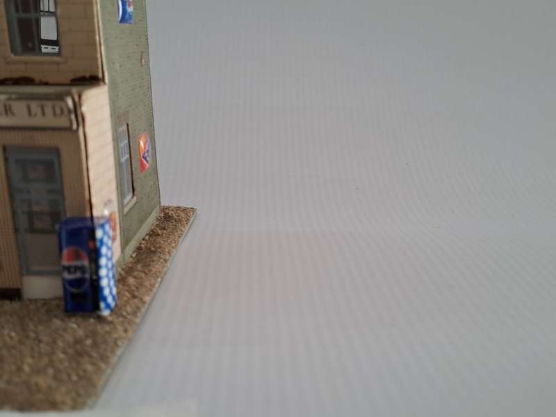 Model Trains HO 1 x Vending Machine Only (Pepsi) - 21mm x 10mm x 8mm
