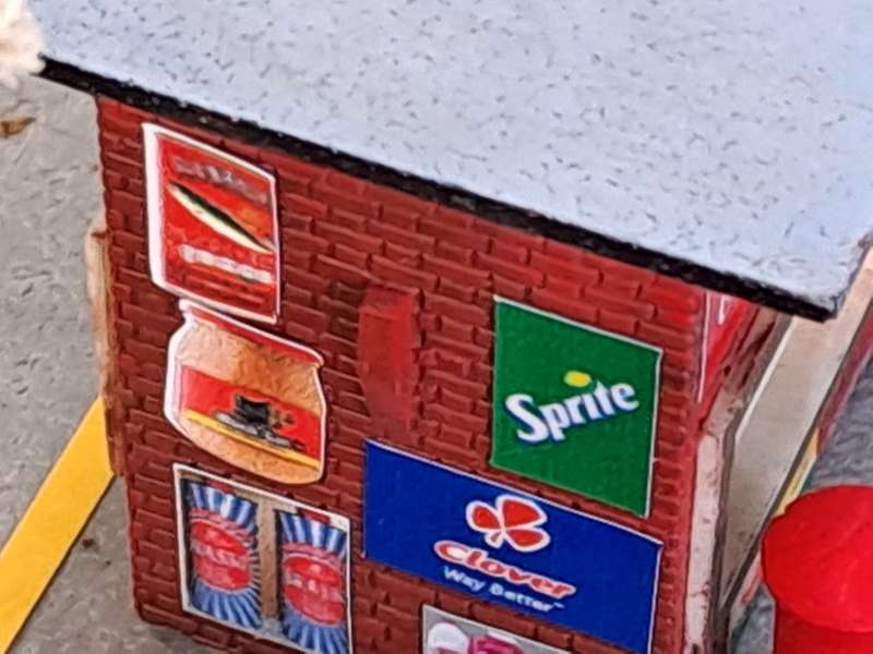 Model Trains HO 1 x Shop Signs (Small Stickers)