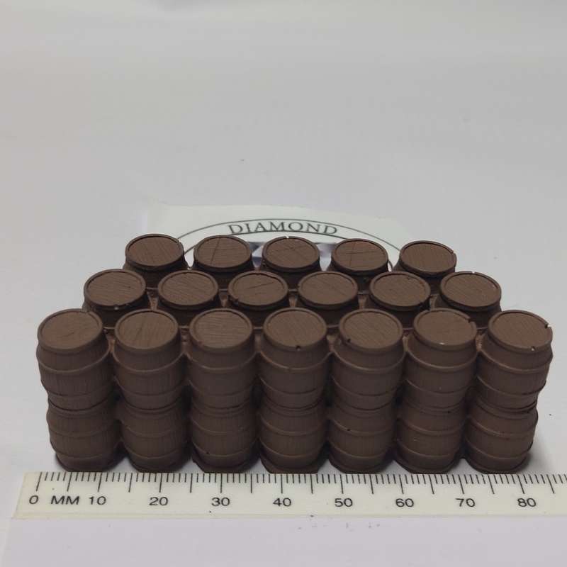 Model Trains HO 1 x Barrels (36) Station