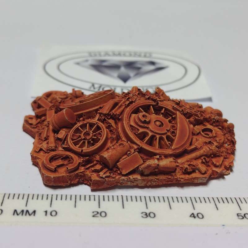 Model Trains HO 1 x Scrap yard - Small Yard 7mm x 43mm x 12mm