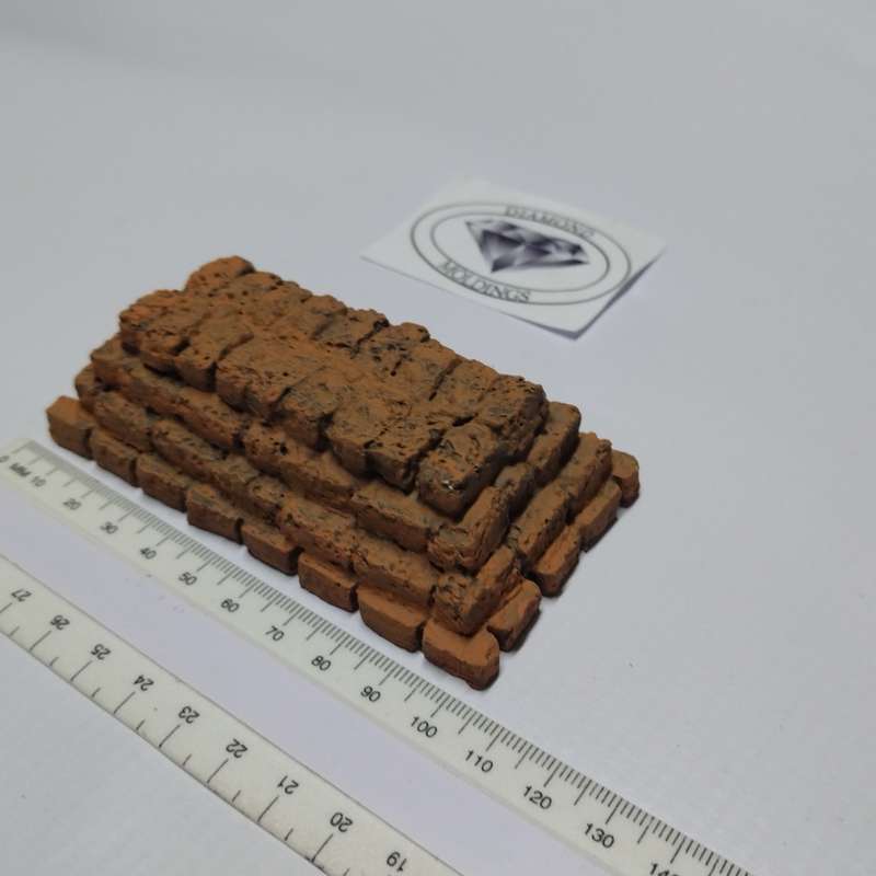 Model Trains HO 1 x Hay Bales Very Big 104mm x 53mm x 32mm