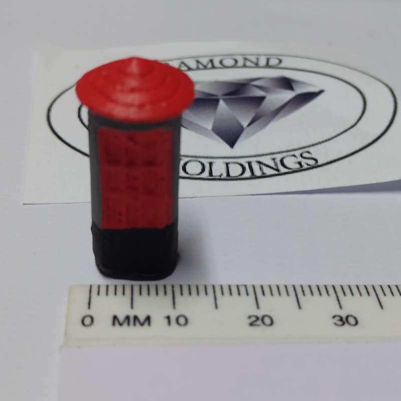 Model Trains HO 1 x Telephone Booth - 14mm diameter x 28mm