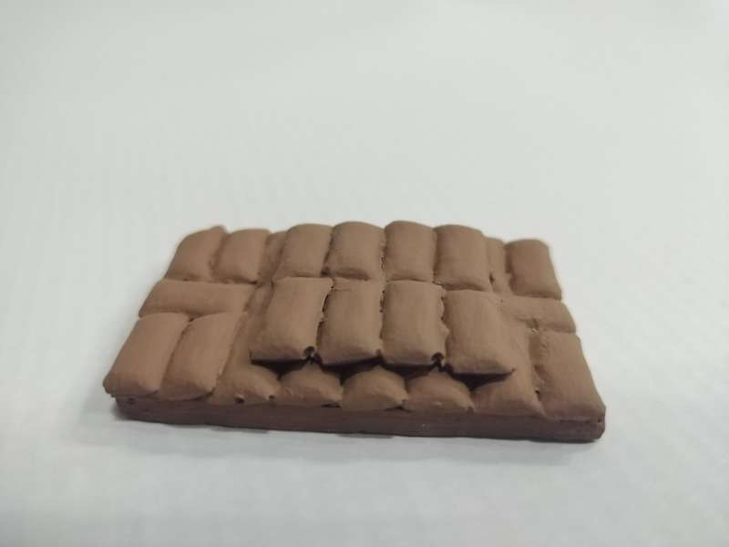 Model Trains HO 1 x Bags - Potato bags (1 x 28) Freight Load - 1 x 50mm x 31mm x 8mm