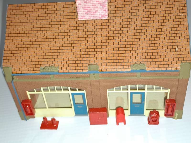 Model Trains HO - Fire extinguisher set.