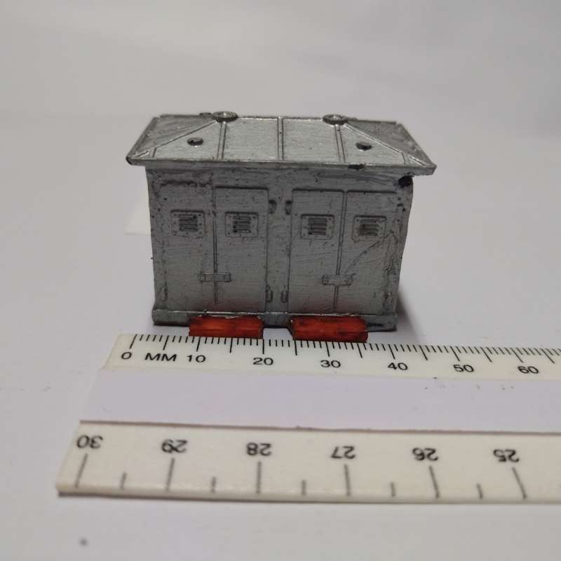 Model Trains HO - Transformer 2 House - 50mm x 30mm x 37mm