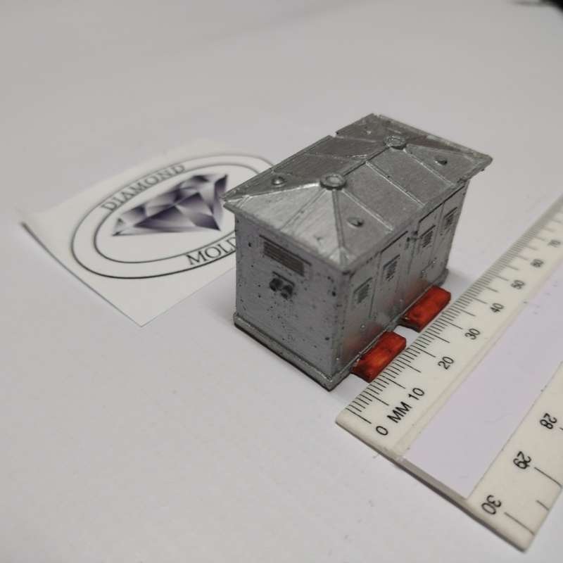 Model Trains HO - Transformer 2 House - 50mm x 30mm x 37mm
