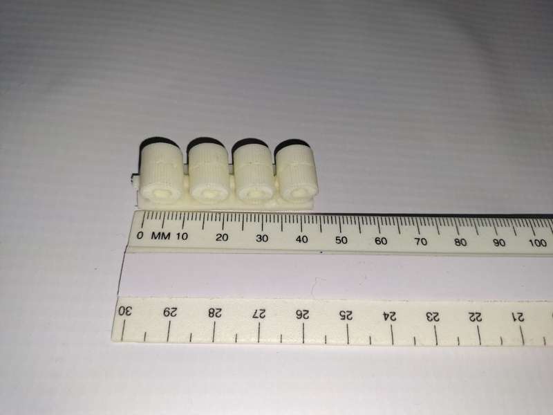 Model Trains HO - Paper Rolls - 46mm x 13mm x 13mm