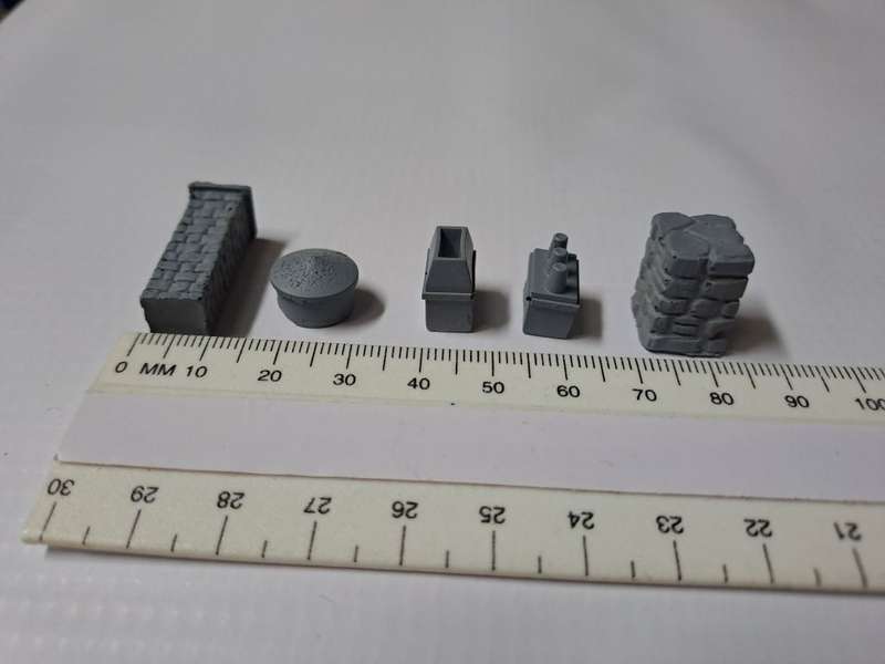 Model Trains HO - Roof Fittings (5 pack)
