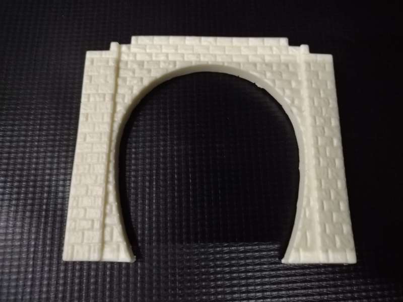 Model Trains HO - Tunnel Port Single - 120mm x 5mm x 110mm
