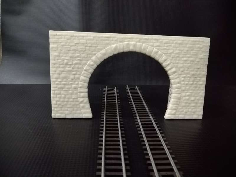 Model Trains HO - Tunnel Port Double - 198mm x 3mm x 107mm