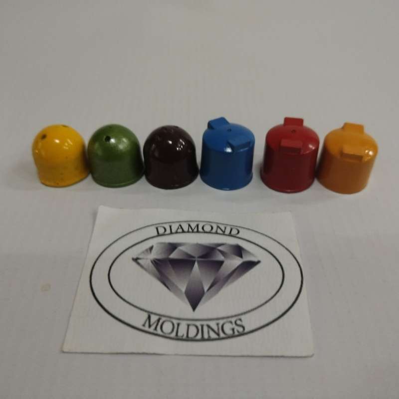 Model Trains HO - Recycling Bins Set of 6 - 18mm Diameter x 16mm