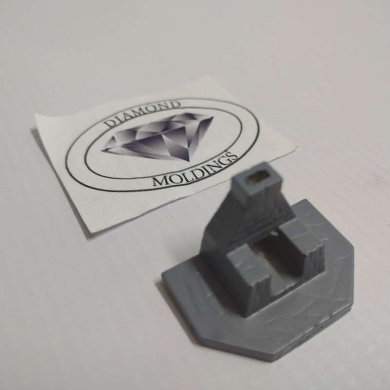 Model Trains HO - Fireplace Outside - 36mm x 24mm x 23mm